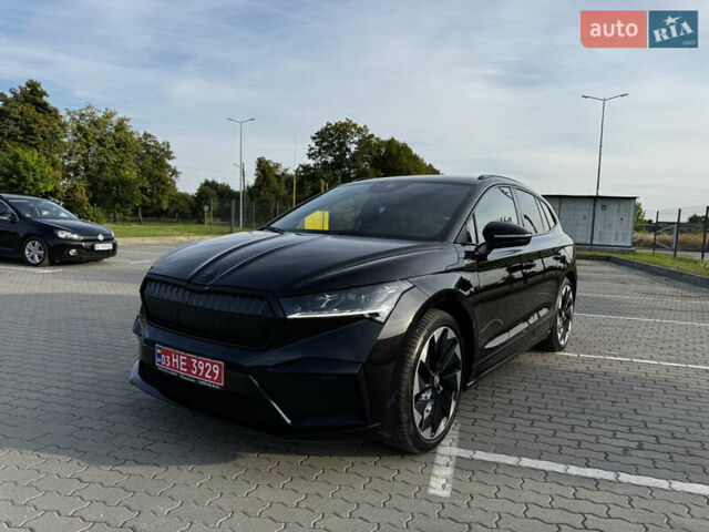 Черный Шкода Enyaq iV, объемом двигателя 0 л и пробегом 49 тыс. км за 28250 $, фото 22 на Automoto.ua
