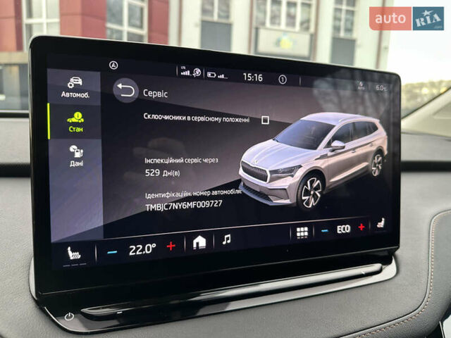 Чорний Шкода Enyaq iV, об'ємом двигуна 0 л та пробігом 150 тис. км за 24700 $, фото 16 на Automoto.ua