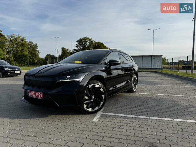 Черный Шкода Enyaq iV, объемом двигателя 0 л и пробегом 49 тыс. км за 28250 $, фото 6 на Automoto.ua