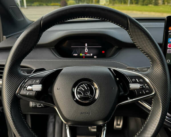 Черный Шкода Enyaq iV, объемом двигателя 0 л и пробегом 49 тыс. км за 28250 $, фото 89 на Automoto.ua