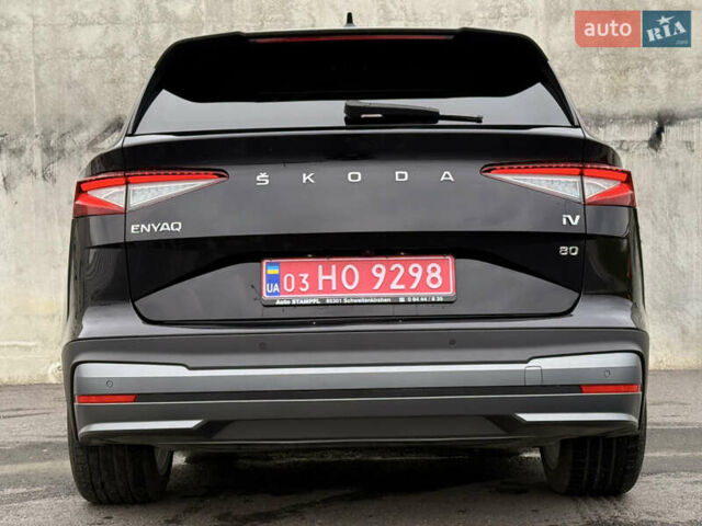Черный Шкода Enyaq iV, объемом двигателя 0 л и пробегом 113 тыс. км за 27920 $, фото 19 на Automoto.ua