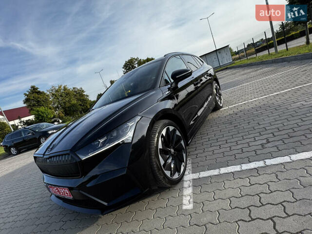 Черный Шкода Enyaq iV, объемом двигателя 0 л и пробегом 49 тыс. км за 28250 $, фото 24 на Automoto.ua