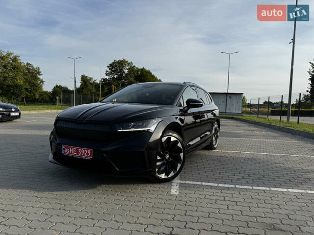 Черный Шкода Enyaq iV, объемом двигателя 0 л и пробегом 49 тыс. км за 28250 $, фото 7 на Automoto.ua