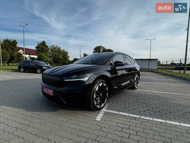 Черный Шкода Enyaq iV, объемом двигателя 0 л и пробегом 49 тыс. км за 28250 $, фото 23 на Automoto.ua