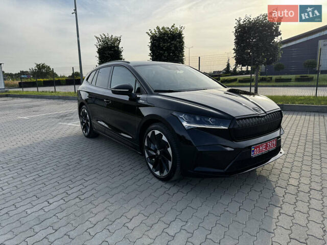 Черный Шкода Enyaq iV, объемом двигателя 0 л и пробегом 49 тыс. км за 28250 $, фото 58 на Automoto.ua