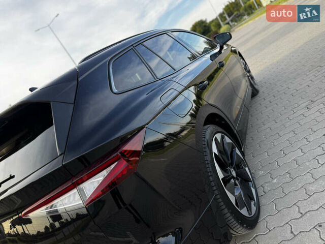 Черный Шкода Enyaq iV, объемом двигателя 0 л и пробегом 49 тыс. км за 28250 $, фото 38 на Automoto.ua