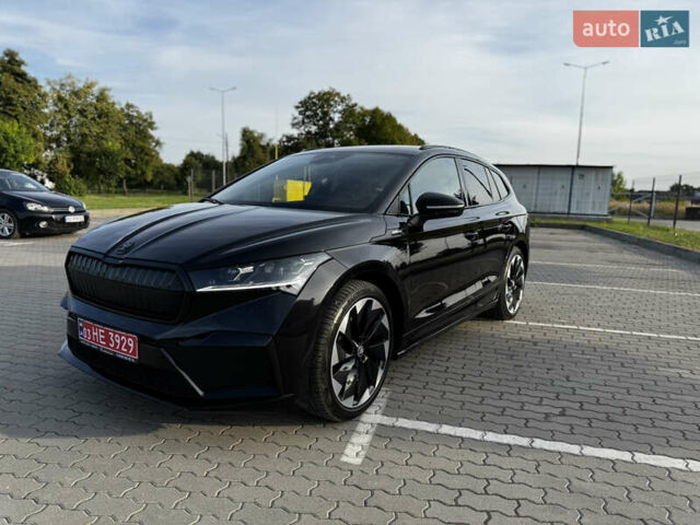 Черный Шкода Enyaq iV, объемом двигателя 0 л и пробегом 49 тыс. км за 28250 $, фото 19 на Automoto.ua