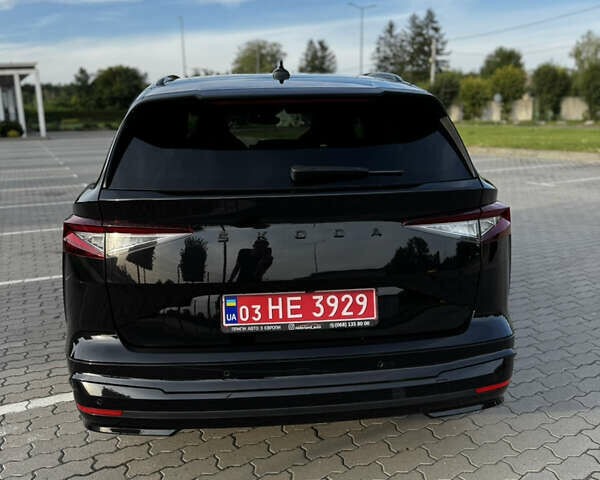 Черный Шкода Enyaq iV, объемом двигателя 0 л и пробегом 49 тыс. км за 28250 $, фото 35 на Automoto.ua
