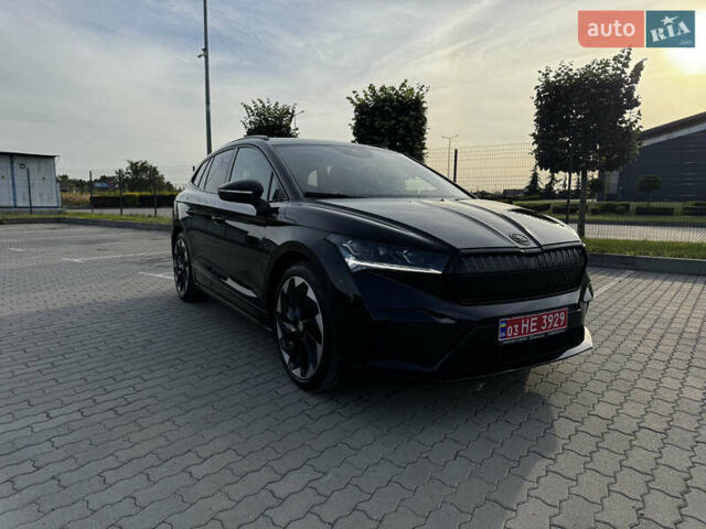Черный Шкода Enyaq iV, объемом двигателя 0 л и пробегом 49 тыс. км за 28250 $, фото 62 на Automoto.ua