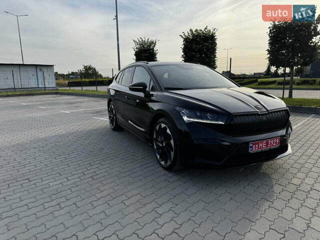 Черный Шкода Enyaq iV, объемом двигателя 0 л и пробегом 49 тыс. км за 28250 $, фото 56 на Automoto.ua