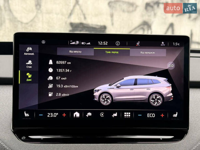 Черный Шкода Enyaq iV, объемом двигателя 0 л и пробегом 113 тыс. км за 27920 $, фото 54 на Automoto.ua