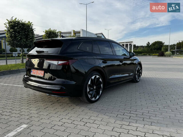 Черный Шкода Enyaq iV, объемом двигателя 0 л и пробегом 49 тыс. км за 28250 $, фото 36 на Automoto.ua