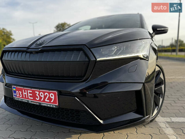 Черный Шкода Enyaq iV, объемом двигателя 0 л и пробегом 49 тыс. км за 28250 $, фото 15 на Automoto.ua