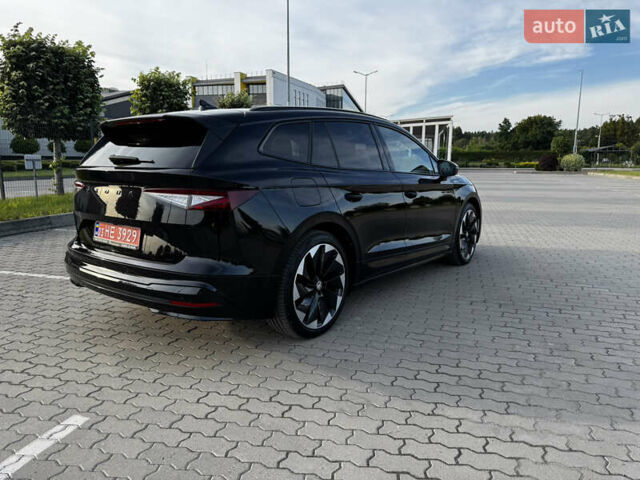 Черный Шкода Enyaq iV, объемом двигателя 0 л и пробегом 49 тыс. км за 28250 $, фото 40 на Automoto.ua