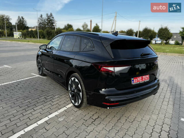 Черный Шкода Enyaq iV, объемом двигателя 0 л и пробегом 49 тыс. км за 28250 $, фото 33 на Automoto.ua
