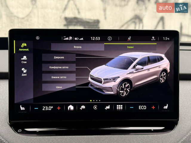 Черный Шкода Enyaq iV, объемом двигателя 0 л и пробегом 113 тыс. км за 27920 $, фото 55 на Automoto.ua