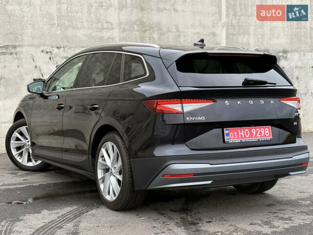 Черный Шкода Enyaq iV, объемом двигателя 0 л и пробегом 113 тыс. км за 27920 $, фото 16 на Automoto.ua