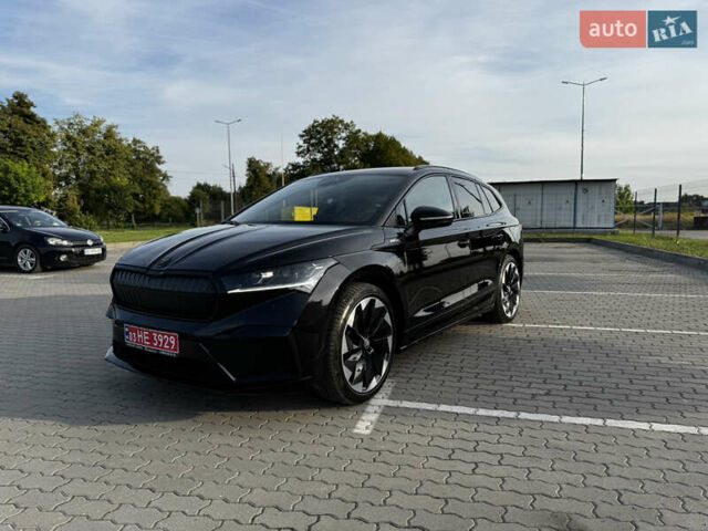 Черный Шкода Enyaq iV, объемом двигателя 0 л и пробегом 49 тыс. км за 28250 $, фото 17 на Automoto.ua