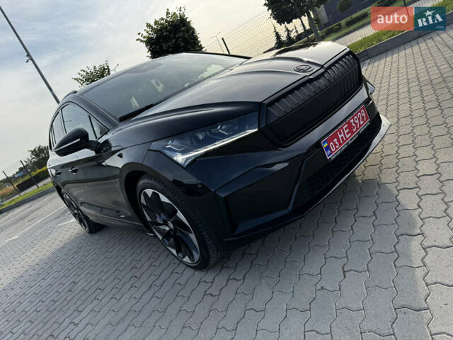 Черный Шкода Enyaq iV, объемом двигателя 0 л и пробегом 49 тыс. км за 28250 $, фото 60 на Automoto.ua