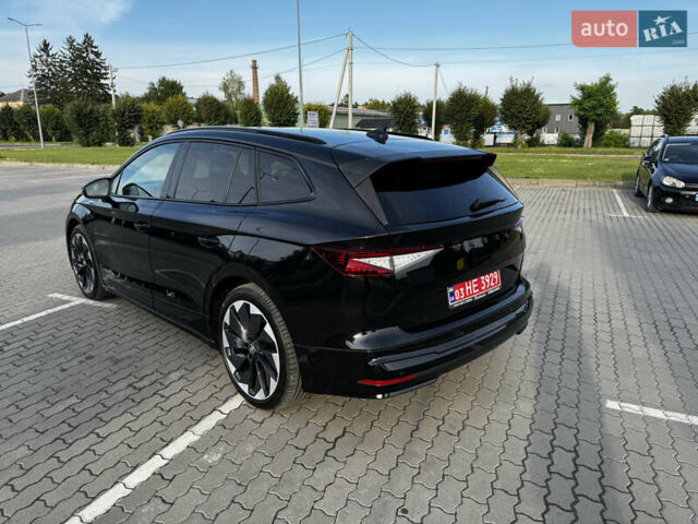 Черный Шкода Enyaq iV, объемом двигателя 0 л и пробегом 49 тыс. км за 28250 $, фото 31 на Automoto.ua