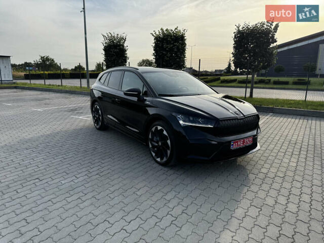 Черный Шкода Enyaq iV, объемом двигателя 0 л и пробегом 49 тыс. км за 28250 $, фото 55 на Automoto.ua