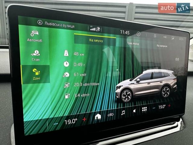 Черный Шкода Enyaq iV, объемом двигателя 0 л и пробегом 51 тыс. км за 21300 $, фото 38 на Automoto.ua