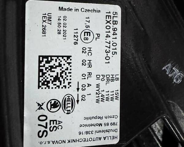 Черный Шкода Enyaq iV, объемом двигателя 0 л и пробегом 269 тыс. км за 16800 $, фото 84 на Automoto.ua