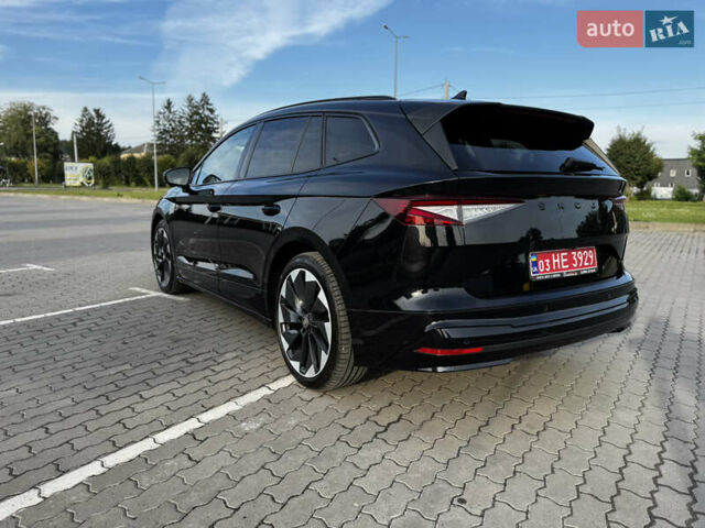 Черный Шкода Enyaq iV, объемом двигателя 0 л и пробегом 49 тыс. км за 28250 $, фото 32 на Automoto.ua