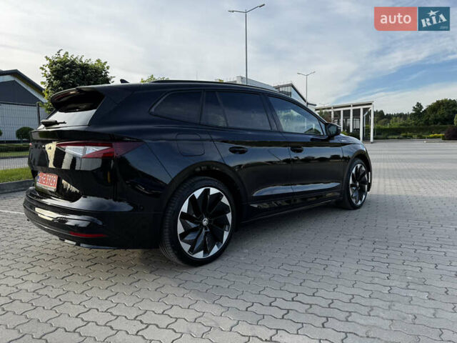 Черный Шкода Enyaq iV, объемом двигателя 0 л и пробегом 49 тыс. км за 28250 $, фото 42 на Automoto.ua