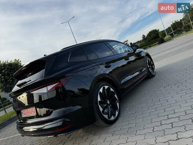 Черный Шкода Enyaq iV, объемом двигателя 0 л и пробегом 49 тыс. км за 28250 $, фото 44 на Automoto.ua
