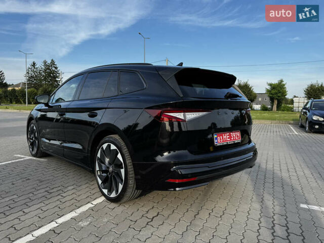 Черный Шкода Enyaq iV, объемом двигателя 0 л и пробегом 49 тыс. км за 28250 $, фото 30 на Automoto.ua