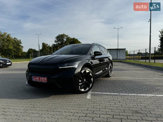 Черный Шкода Enyaq iV, объемом двигателя 0 л и пробегом 49 тыс. км за 28250 $, фото 8 на Automoto.ua