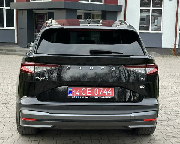 Чорний Шкода Enyaq iV, об'ємом двигуна 0 л та пробігом 150 тис. км за 24700 $, фото 6 на Automoto.ua