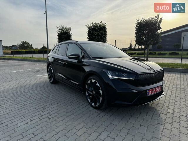 Черный Шкода Enyaq iV, объемом двигателя 0 л и пробегом 49 тыс. км за 28250 $, фото 54 на Automoto.ua