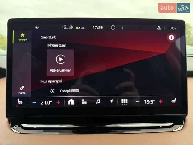 Черный Шкода Enyaq iV, объемом двигателя 0 л и пробегом 111 тыс. км за 28400 $, фото 68 на Automoto.ua