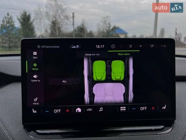 Черный Шкода Enyaq iV, объемом двигателя 0 л и пробегом 2 тыс. км за 27400 $, фото 9 на Automoto.ua