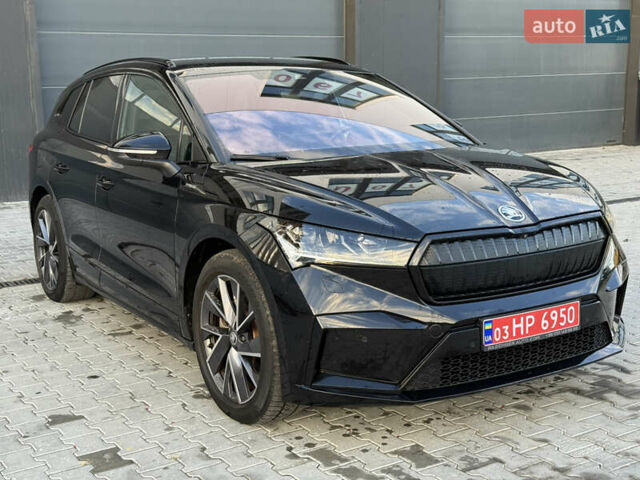 Черный Шкода Enyaq iV, объемом двигателя 0 л и пробегом 172 тыс. км за 24900 $, фото 3 на Automoto.ua