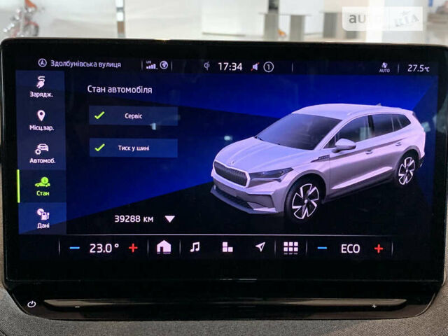 Черный Шкода Enyaq iV, объемом двигателя 0 л и пробегом 39 тыс. км за 43900 $, фото 16 на Automoto.ua