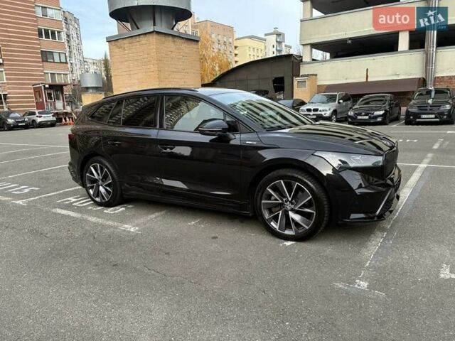 Черный Шкода Enyaq iV, объемом двигателя 0 л и пробегом 144 тыс. км за 26999 $, фото 11 на Automoto.ua