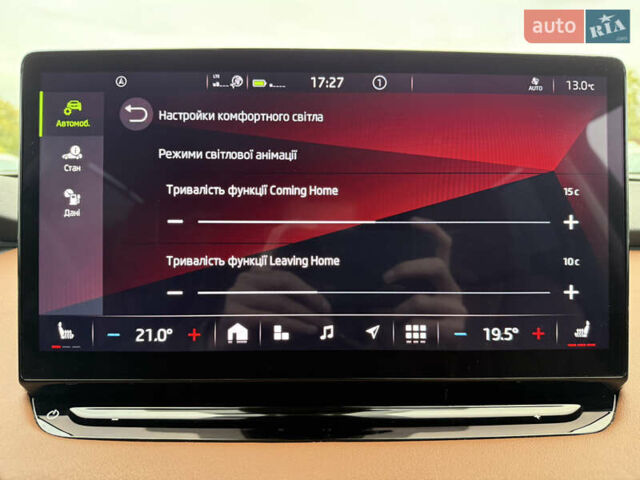 Черный Шкода Enyaq iV, объемом двигателя 0 л и пробегом 111 тыс. км за 28400 $, фото 64 на Automoto.ua