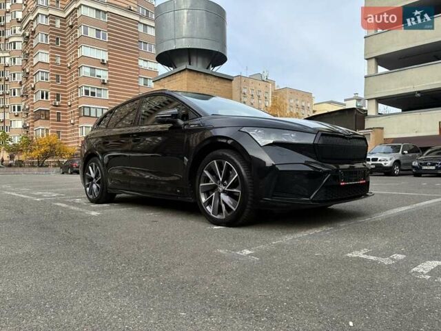Черный Шкода Enyaq iV, объемом двигателя 0 л и пробегом 144 тыс. км за 26999 $, фото 9 на Automoto.ua