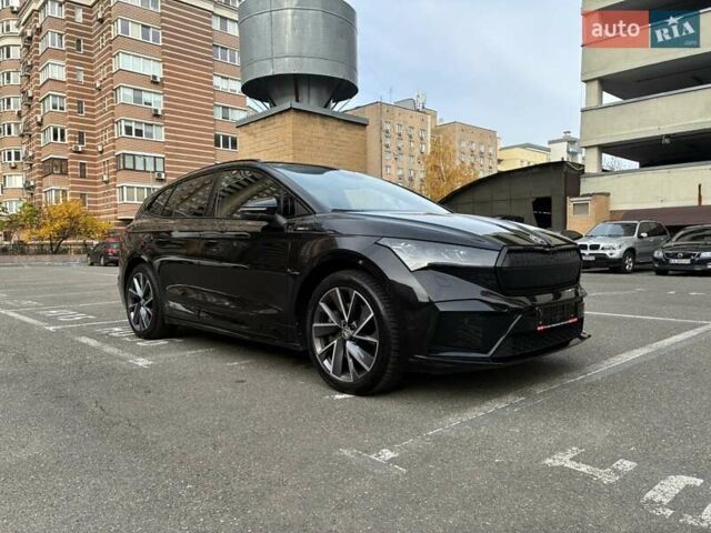 Черный Шкода Enyaq iV, объемом двигателя 0 л и пробегом 144 тыс. км за 26999 $, фото 8 на Automoto.ua