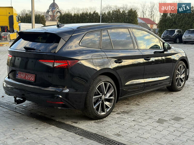 Черный Шкода Enyaq iV, объемом двигателя 0 л и пробегом 172 тыс. км за 24900 $, фото 4 на Automoto.ua