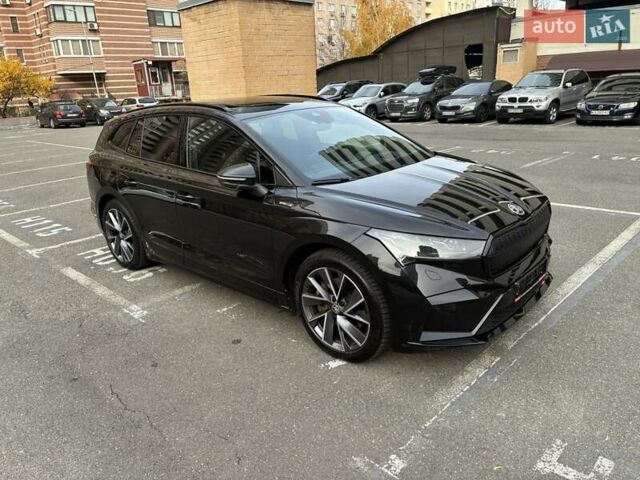 Черный Шкода Enyaq iV, объемом двигателя 0 л и пробегом 144 тыс. км за 26999 $, фото 10 на Automoto.ua