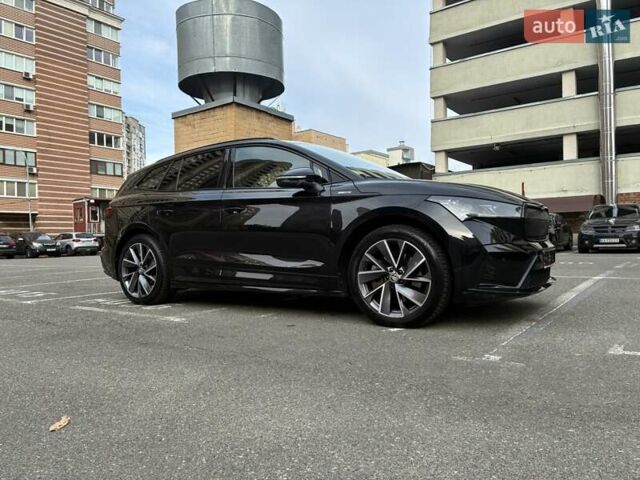 Черный Шкода Enyaq iV, объемом двигателя 0 л и пробегом 144 тыс. км за 26999 $, фото 12 на Automoto.ua