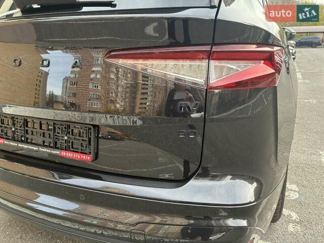 Черный Шкода Enyaq iV, объемом двигателя 0 л и пробегом 144 тыс. км за 26999 $, фото 29 на Automoto.ua