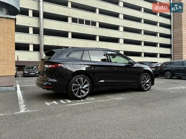 Черный Шкода Enyaq iV, объемом двигателя 0 л и пробегом 144 тыс. км за 26999 $, фото 17 на Automoto.ua