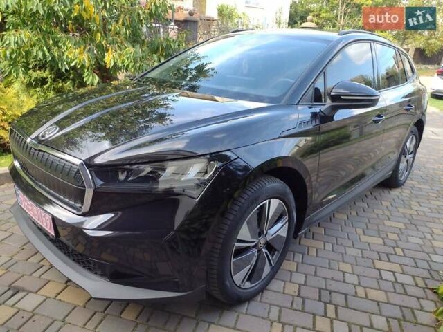 Чорний Шкода Enyaq iV, об'ємом двигуна 0 л та пробігом 52 тис. км за 23500 $, фото 10 на Automoto.ua