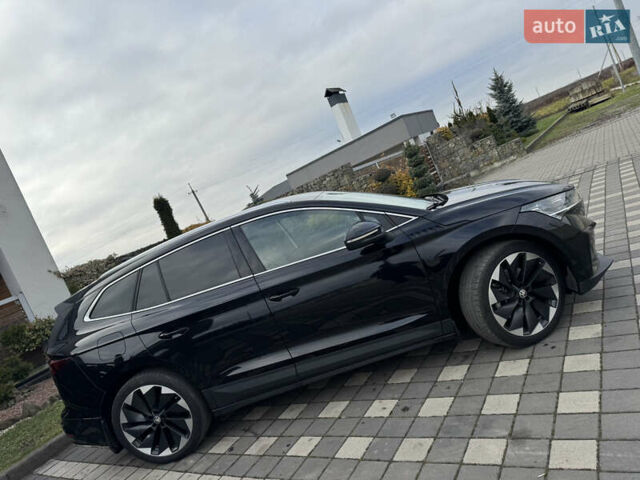 Черный Шкода Enyaq iV, объемом двигателя 0 л и пробегом 10 тыс. км за 33900 $, фото 31 на Automoto.ua