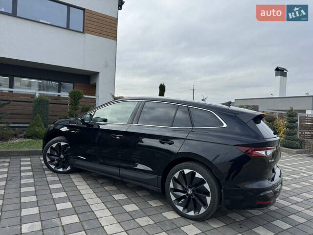 Черный Шкода Enyaq iV, объемом двигателя 0 л и пробегом 10 тыс. км за 33900 $, фото 45 на Automoto.ua